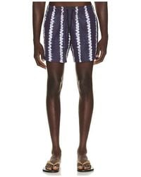 Commas - Shibori Stripe Classic Swim Short - Lyst