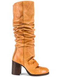 rue slouch western boots