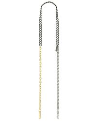 Marc Jacobs Chain Shoulder Strap - Metallic