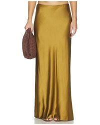 SRG - Marion Silk Skirt - Lyst