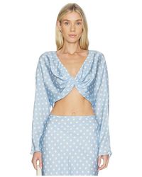 Posse - Tillie Long Sleeve Top - Lyst