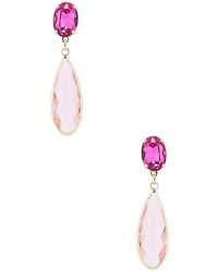 Anton Heunis - Omega Clasp Colour Drop Earrings - Lyst