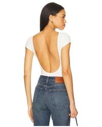 superdown - Melisa Low Back Bodysuit - Lyst