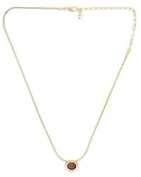 Ettika - Bezel Stone Necklace - Lyst