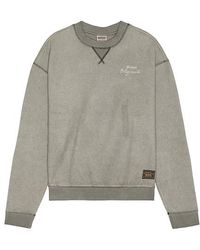Guess - Reversed Fleece Crewneck Sweater - Lyst
