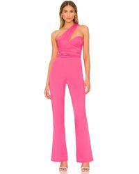 Friends Synthetik KURZOVERALL ZOLA in Pink Lovers Damen Bekleidung Jumpsuits und Overalls Playsuits 