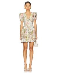 Elliatt - Calaantha Puff Sleeve Mini Dress - Lyst