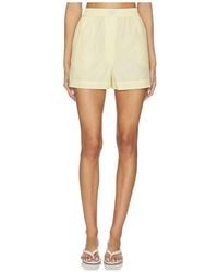 Jonathan Simkhai - Sarah Short En Color Amarillo Limon Talla (También En Xs, S, M) - Lyst