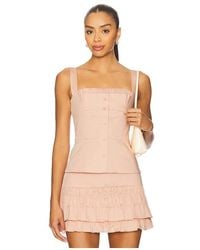 Alexis - Top Sin Mangas Ezza En Color Rubor Talla (También En M, S, Xs) - Lyst