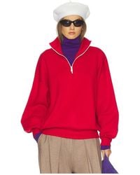 Helsa - Zionn Classic Knit Half Zip - Lyst