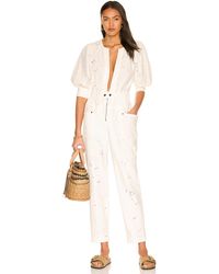 Free People X We The Free Loving You Jumpsuit - White