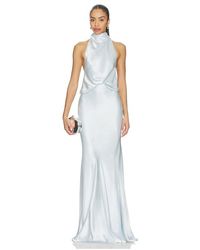 Misha - The Cameron Satin Dress - Lyst