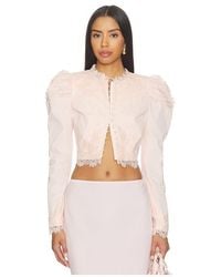 LoveShackFancy - Zephira Jacket - Lyst
