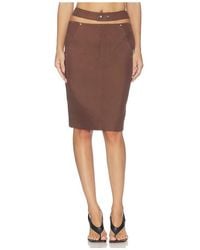 Camila Coelho - Cora Midi Skirt - Lyst