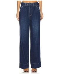 Veronica Beard - High-Rise-Jeans Mit Weitem Bein Taylor - Lyst