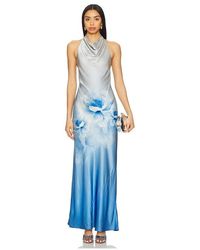 Auteur Studio - Vestido Lyla En Color Azul Talla En - Lyst