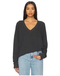 PERFECTWHITETEE - Sudadera Fleece Long Sleeve En Color Charcoal Talla En - Lyst