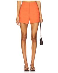 Veronica Beard - Jazmin Short En Color Naranja Talla (También En 00, 10, 12) - Lyst