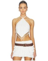 MORE TO COME - Leigh Halter Top - Lyst