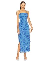 MINKPINK - Jeanne Ruffle Maxi Dress - Lyst