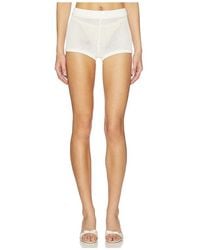 MAJORELLE - Fionina Pointelle Short - Lyst