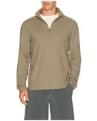 lululemon - Soft Jersey Half Zip Sweater - Lyst