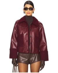 Rails - Jacke Mit Lammfell-Details Dria - Lyst