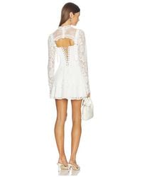 OW Collection - Nori Corset Mini Dress - Lyst