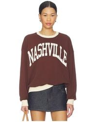 Daydreamer - X Revolve Nashville Colorblock Oversized Sweatshirt - Lyst