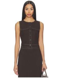 ALIGNE - Summer Linen Mix Waistcoat - Lyst