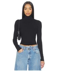 PERFECTWHITETEE - Top Cuello Vuelto Hayden En Color Negro Talla (También En M, S, Xs) - Lyst