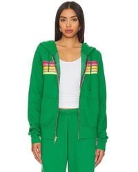 Aviator Nation - X Revolve 5 Stripe Hoodie - Lyst