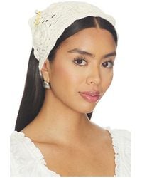 Ganni - Crochet Head Scarf - Lyst