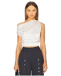 NonChalant Label - Adelina Crop Top - Lyst