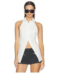 Halo - Cinch Halter Shirt - Lyst