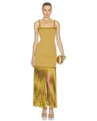 Aje. - Strick Midikleid Ribiona - Lyst