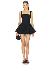 Helsa - Poplin Bubble Mini Dress - Lyst