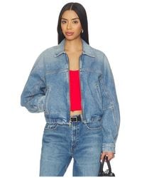 Agolde - Dixon Cocoon Bomber Jacket - Lyst