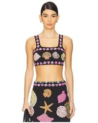 Oceanus - New York Hand Embellished Top - Lyst