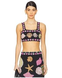 Oceanus - New York Hand Embellished Top - Lyst