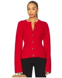 GOOD AMERICAN - Button Front Knit Cardigan - Lyst
