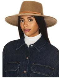 Brixton - Wool Felt Brenton Convertabrim Fedora - Lyst