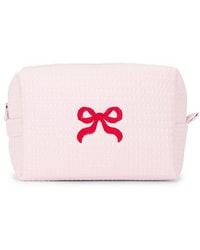 Abode - Bow Waffle Pouch - Lyst