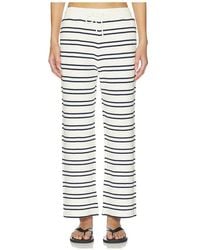 Negative Underwear - Waffle Knit Cropped Pant - Lyst