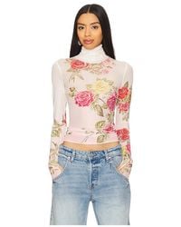 AFRM - Zadie Mesh Top - Lyst