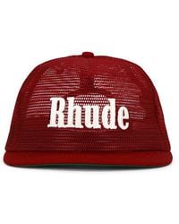 Rhude - Logo Mesh Hat - Lyst