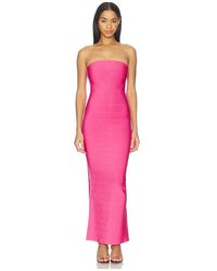 Nbd - Kirstyn Strapless Maxi Tube Dress - Lyst