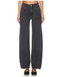 Free People - Aster Straight Leg Jeans - Lyst