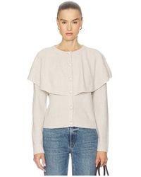 LNA - Holly Cape Cardigan - Lyst
