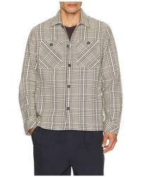 Barbour - Alderney Houndstooth Overshirt - Lyst